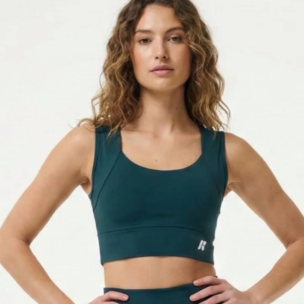 Forme Power Bra in Jade, Size M